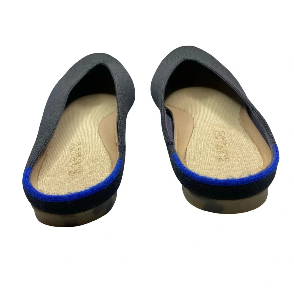 Rothy's Black and Blue Women's Flats